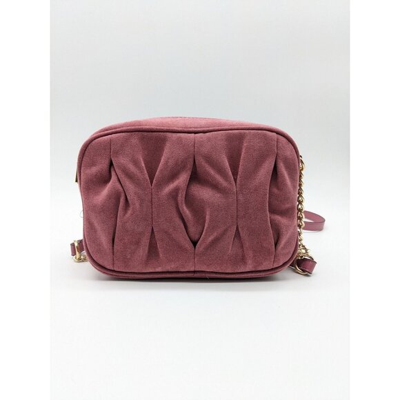 INC Clementinee Plisse women's small crossbody bag - MAUVE - Picture 1 of 11